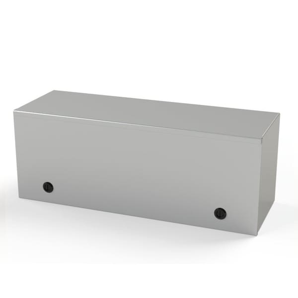 Saginaw Control & Engineering 1/4 Turn Latch Electrical Enclosures, 9 in H, 8 in D, 24 in W, NEMA 1, Carbon Steel SCE-L9N248LP - main